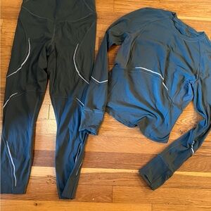lululemon athletica Green Activewear Set